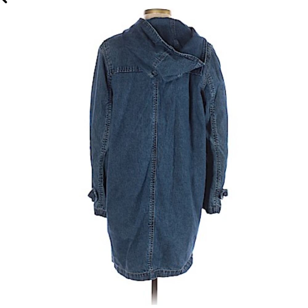 Women's Lauren Jeans RL Vintage 90s Toggle Hooded - Picture 3 of 12